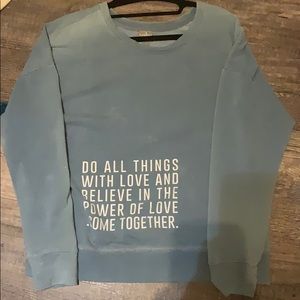 Oversized small long sleeve tee